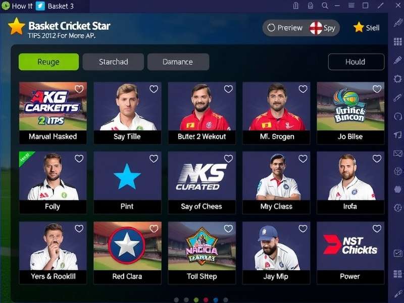 Basket Cricket Star Pro Tips